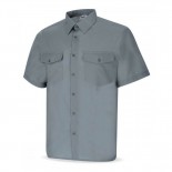 Camisa manga corta tergal gris 388-CGMC